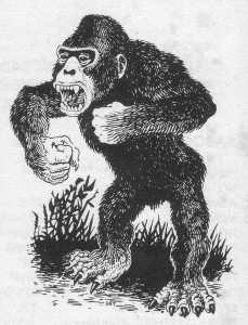 Carnivorous Ape (AD&D 1E Monster Manual)